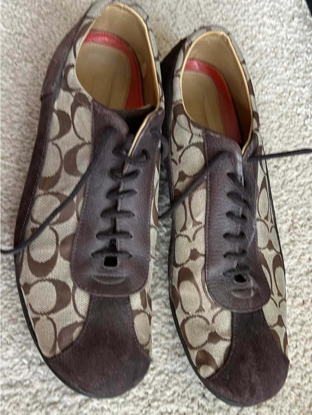 Coach Men's Brown Casual Shoes size 10